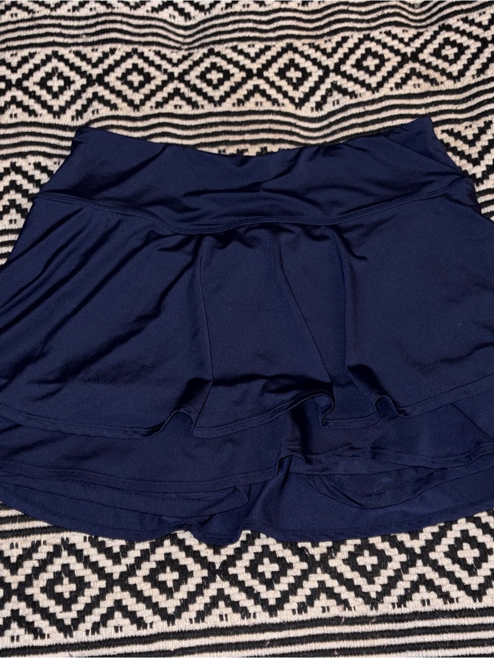 Baleaf Navy Women's Athletic Skort with Built-In Shorts - Picture 5 of 5